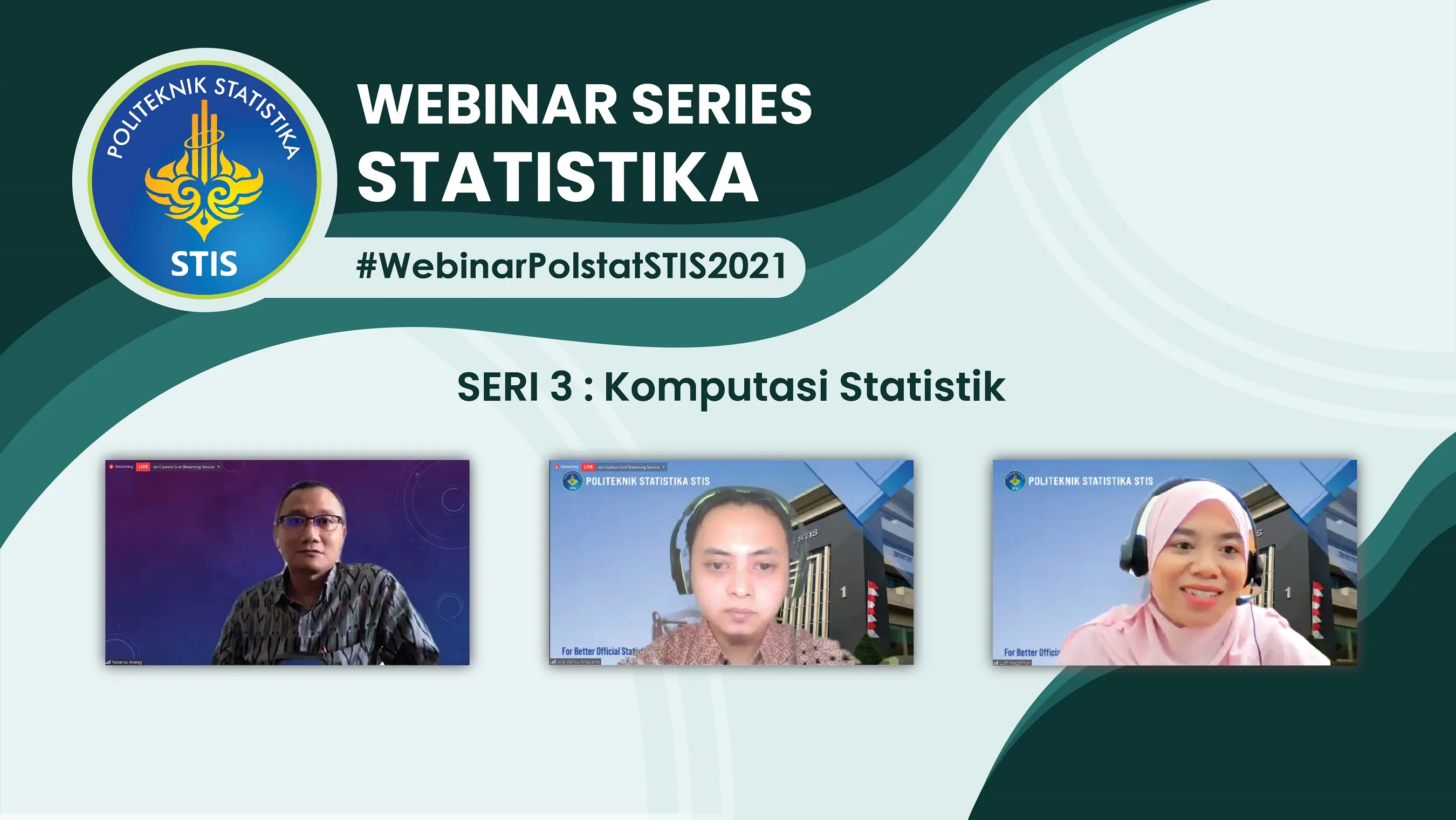 Statistics Webinar Series 2021 - Series 3: Statistical Computing