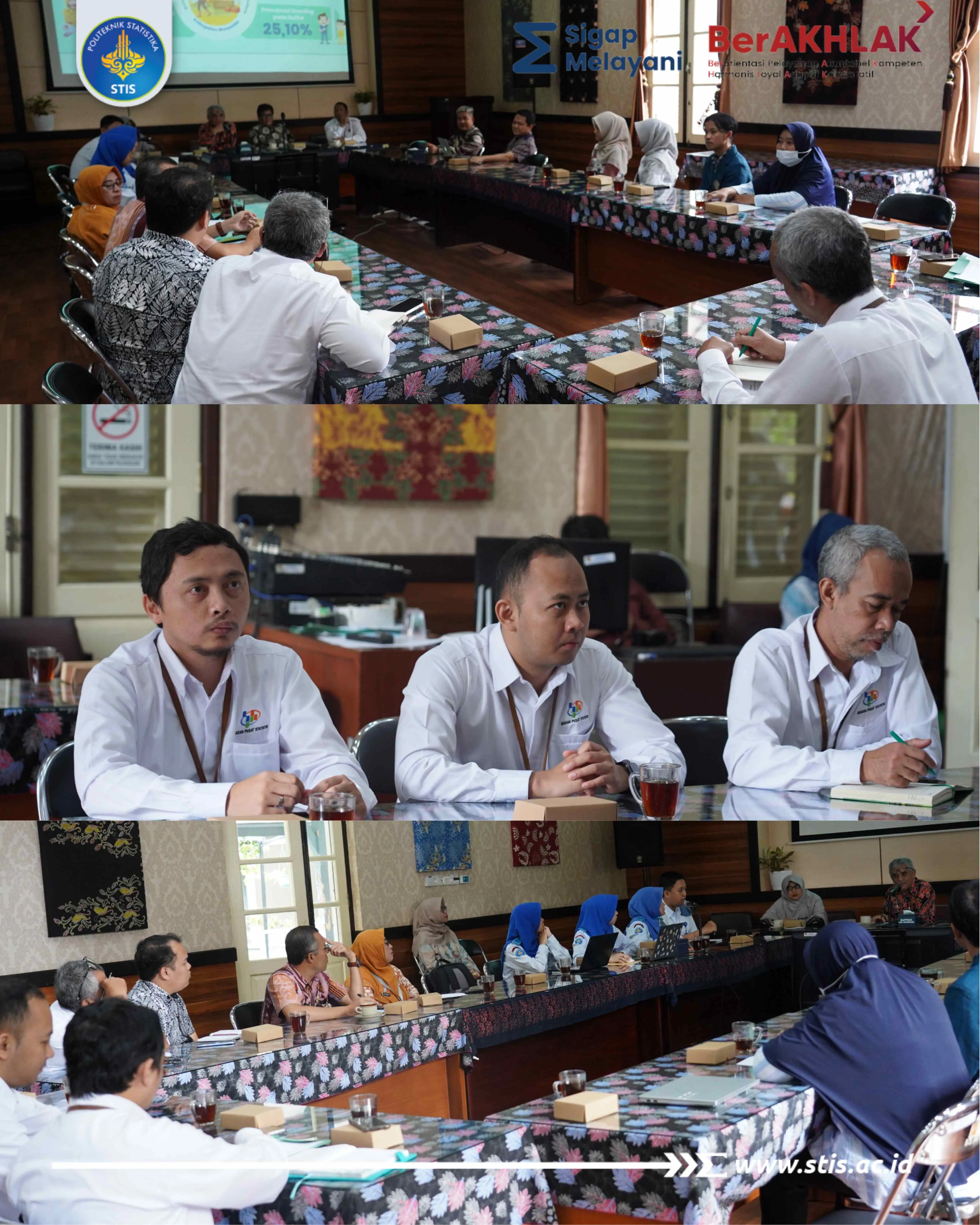 Diseminasi dan Penyerahan Hasil PKL D-III Statistika 1