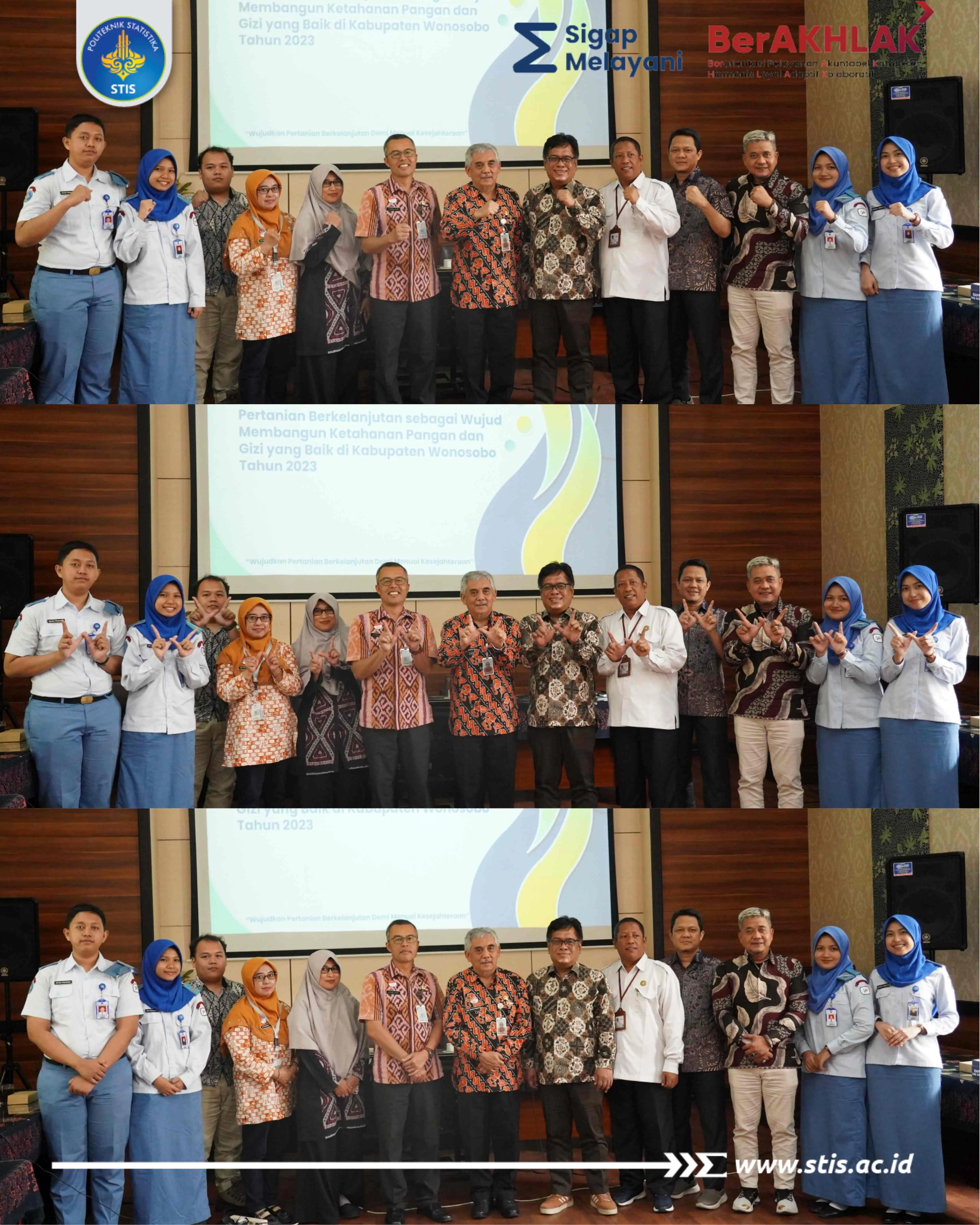 Diseminasi dan Penyerahan Hasil PKL D-III Statistika 2