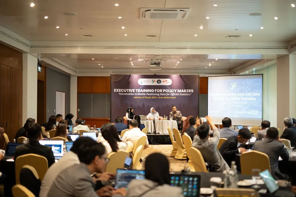 Pelatihan Eksekutif terkait Mobile Positioning Data (MPD) untuk Official Statistics